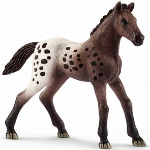 Фигурка лошади - Аппалузский верховой жеребенок, размер 9 х 3 х 8 см. (Schleich, 13862k)